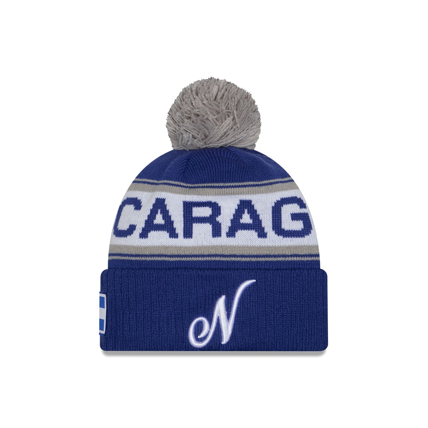 2026 World Baseball Classic Nicaragua Pom Knit Hat