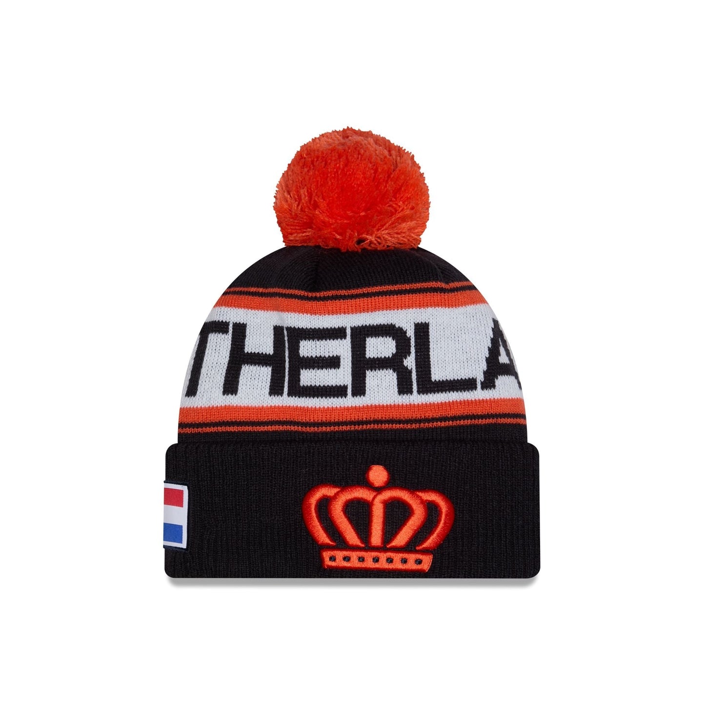 2026 World Baseball Classic Netherlands Pom Knit Hat