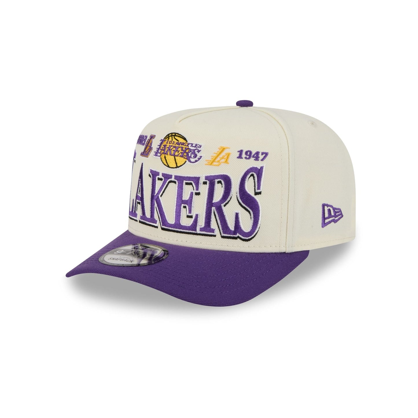 Los Angeles Lakers All-Star Game Established 9FIFTY A-Frame Snapback Hat