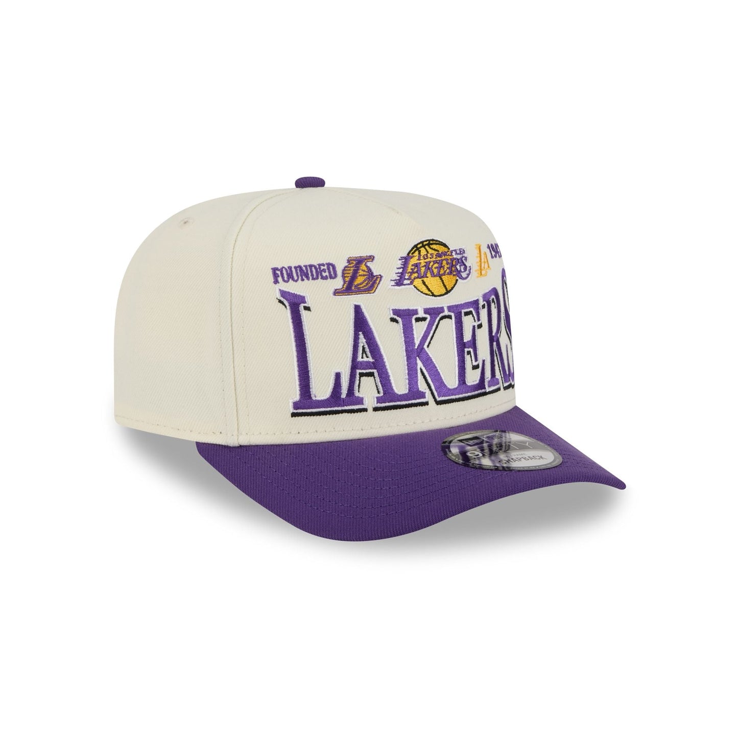 Los Angeles Lakers All-Star Game Established 9FIFTY A-Frame Snapback Hat