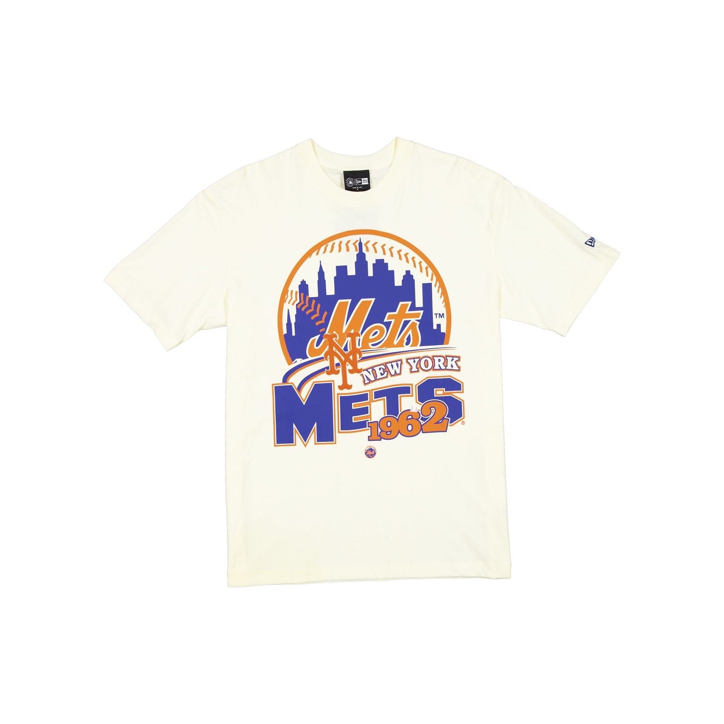 New York Mets Retro Chrome White T-Shirt