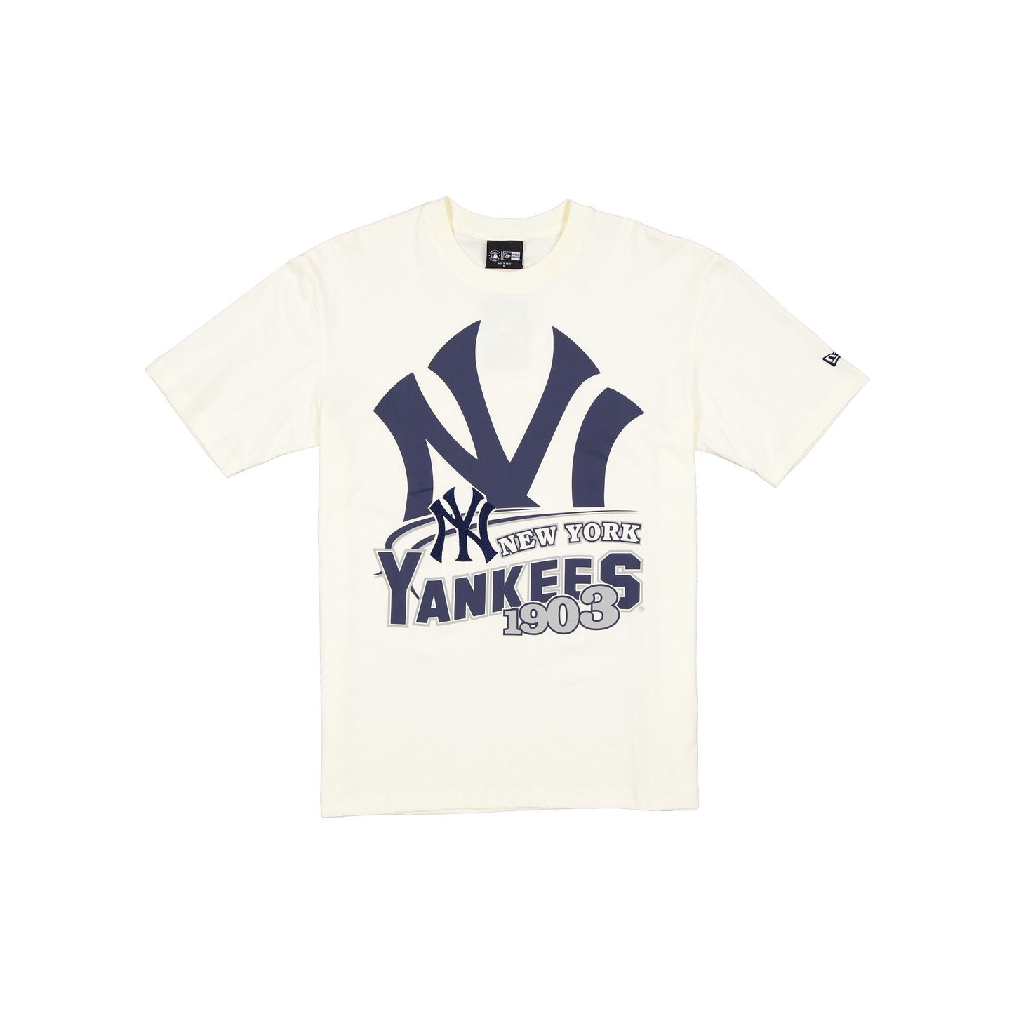 New York Yankees Retro Chrome White T-Shirt