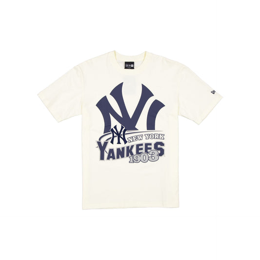New York Yankees Retro Chrome White T-Shirt
