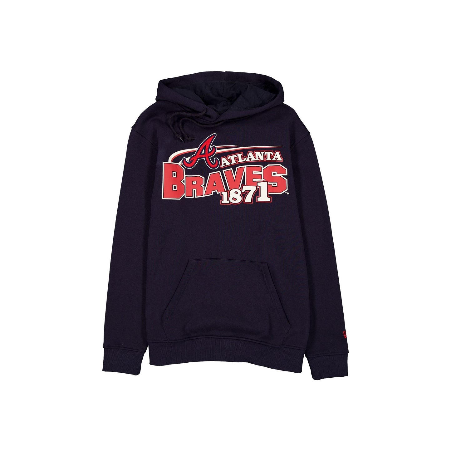 Atlanta Braves Retro Black Hoodie