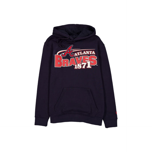 Atlanta Braves Retro Black Hoodie