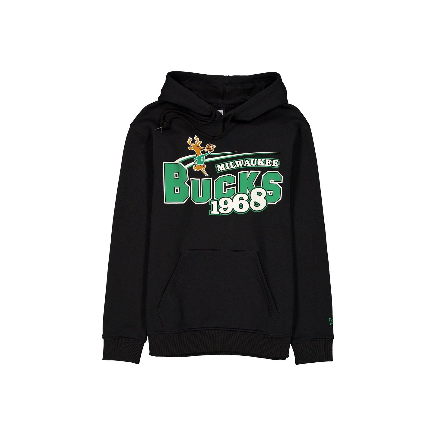 Milwaukee Bucks Retro Black Hoodie