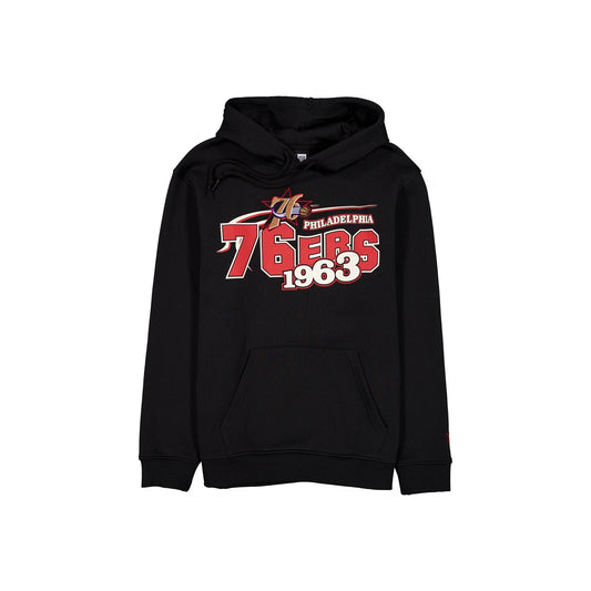 Philadelphia 76ers Retro Black Hoodie