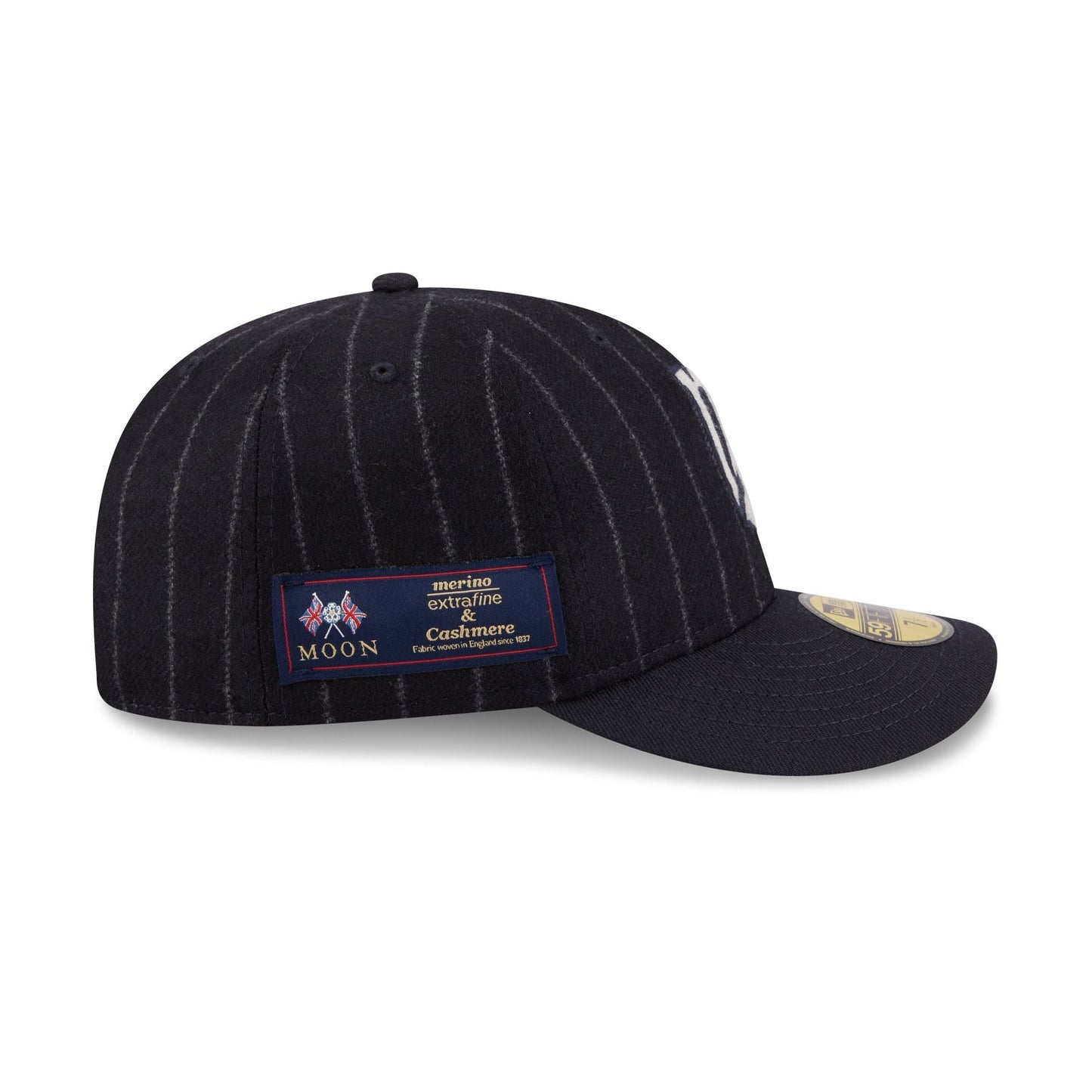 Minnesota Twins Pinstripe Merino & Cashmere Moon 59FIFTY Fitted Hat