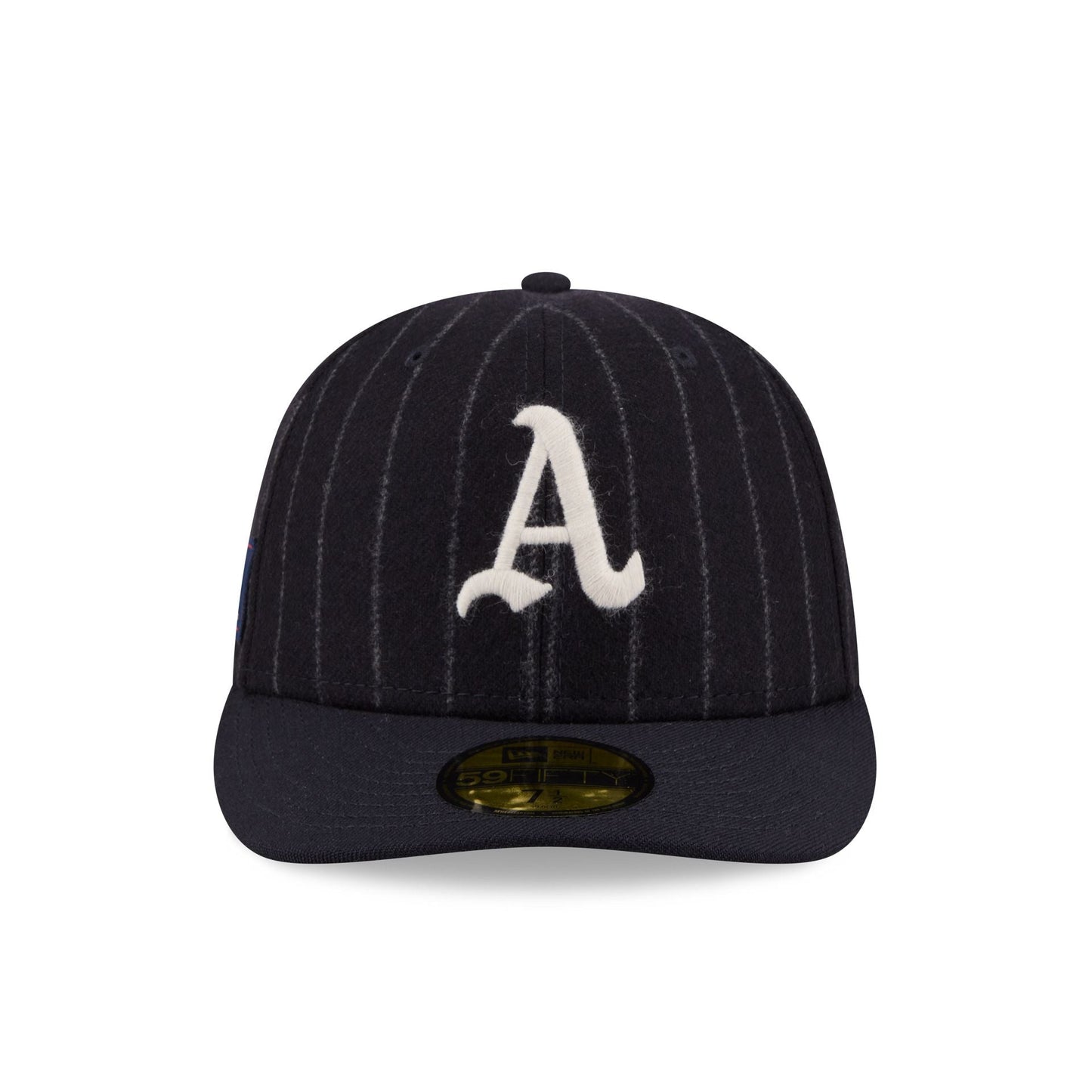 Athletics Pinstripe Merino & Cashmere Moon 59FIFTY Fitted Hat