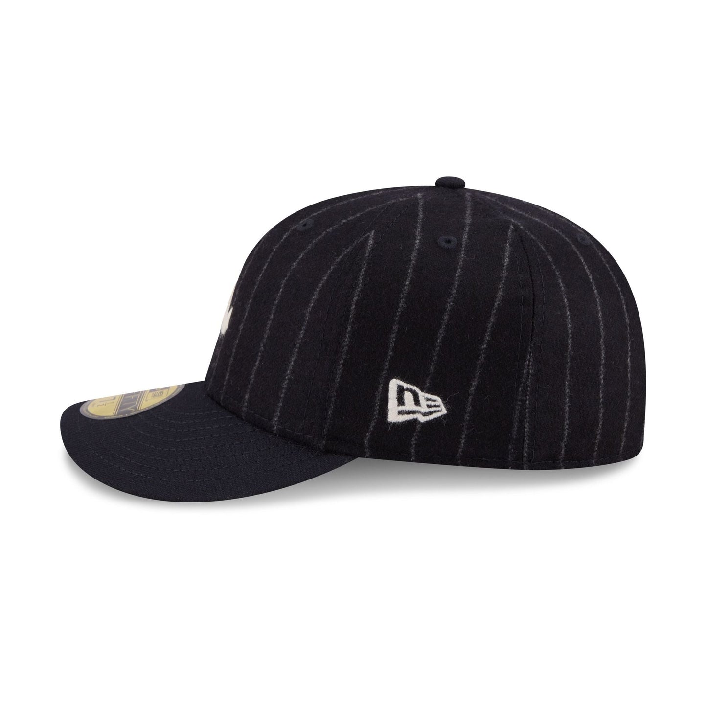 Athletics Pinstripe Merino & Cashmere Moon 59FIFTY Fitted Hat