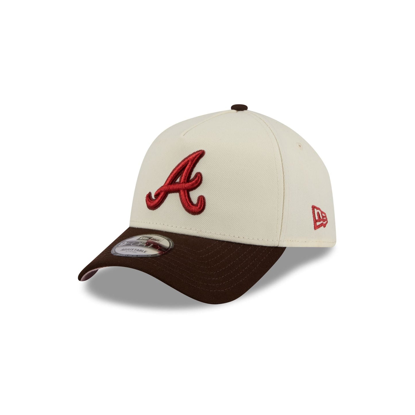 Atlanta Braves City Script 9FORTY A-Frame Snapback Hat
