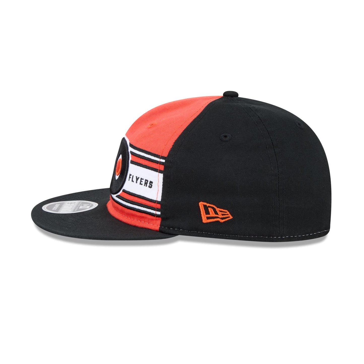 Philadelphia Flyers Team Stripes Retro Crown 9FIFTY Snapback Hat