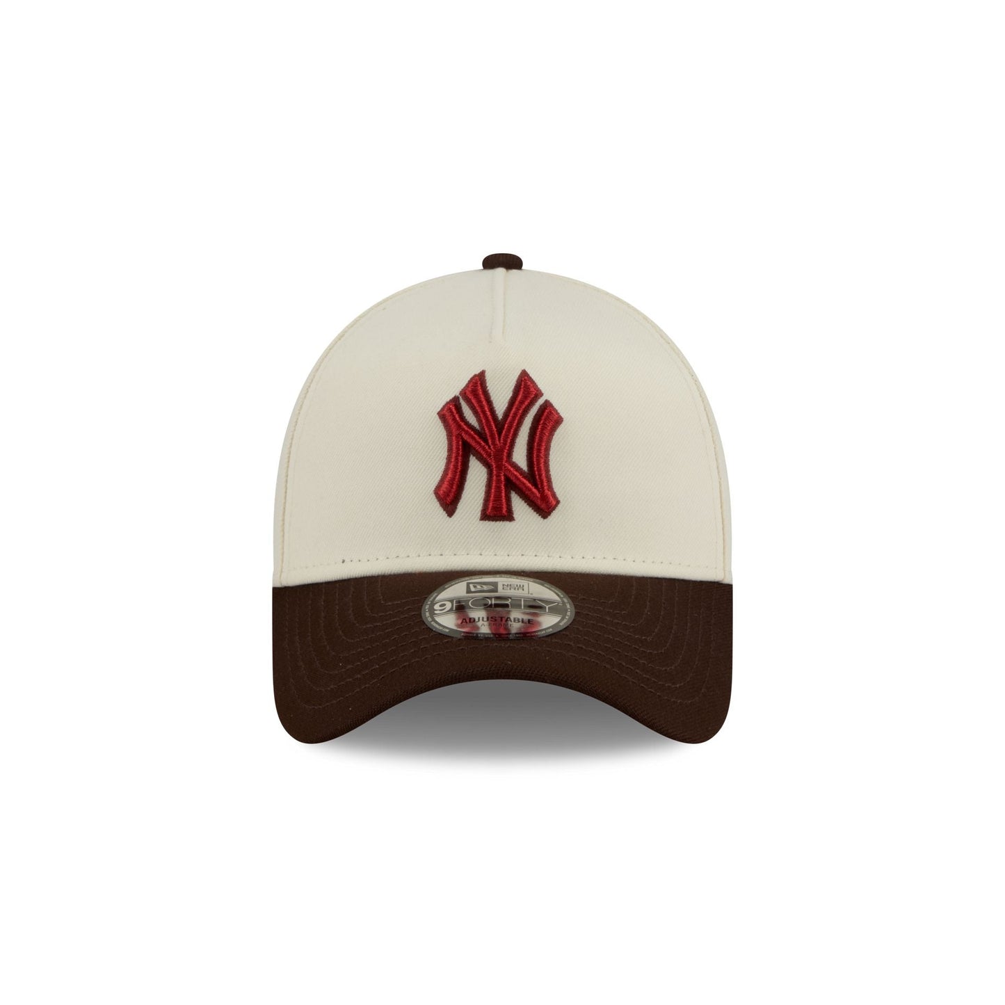 New York Yankees City Script 9FORTY A-Frame Snapback Hat