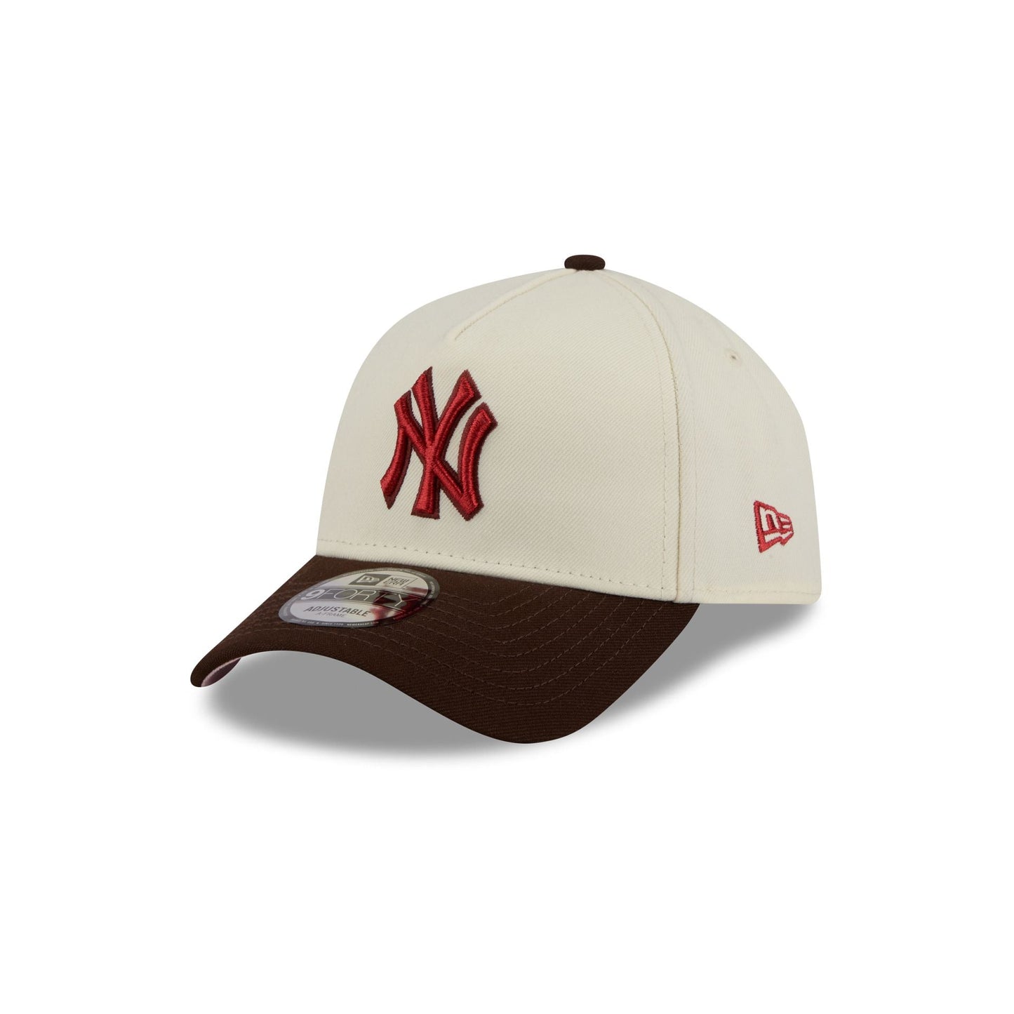 New York Yankees City Script 9FORTY A-Frame Snapback Hat