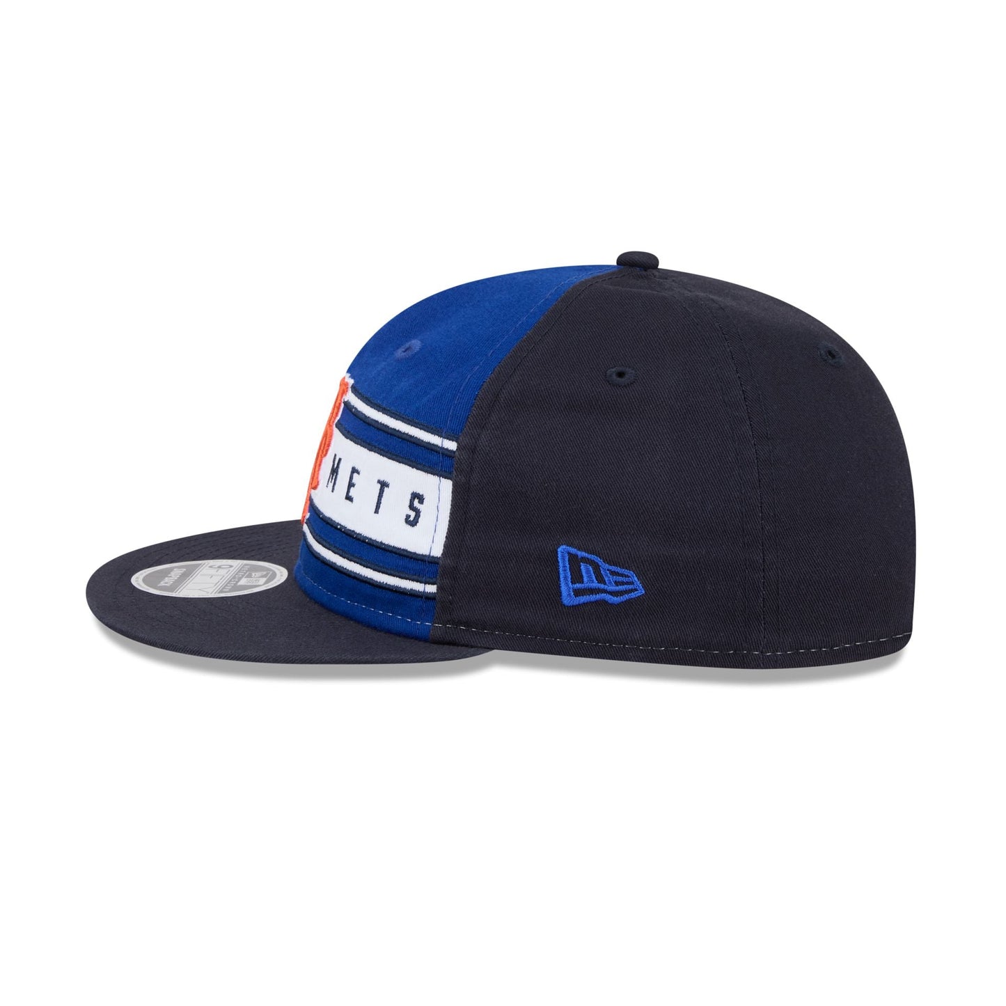 New York Mets Team Stripes Retro Crown 9FIFTY Snapback Hat