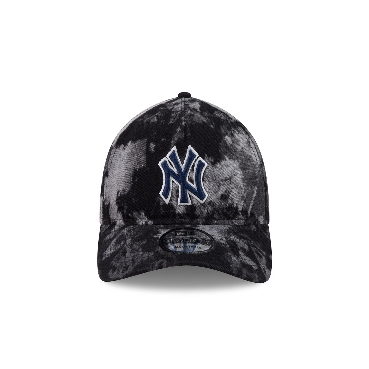 New York Yankees Bleached Denim 9TWENTY A-Frame Adjustable Hat