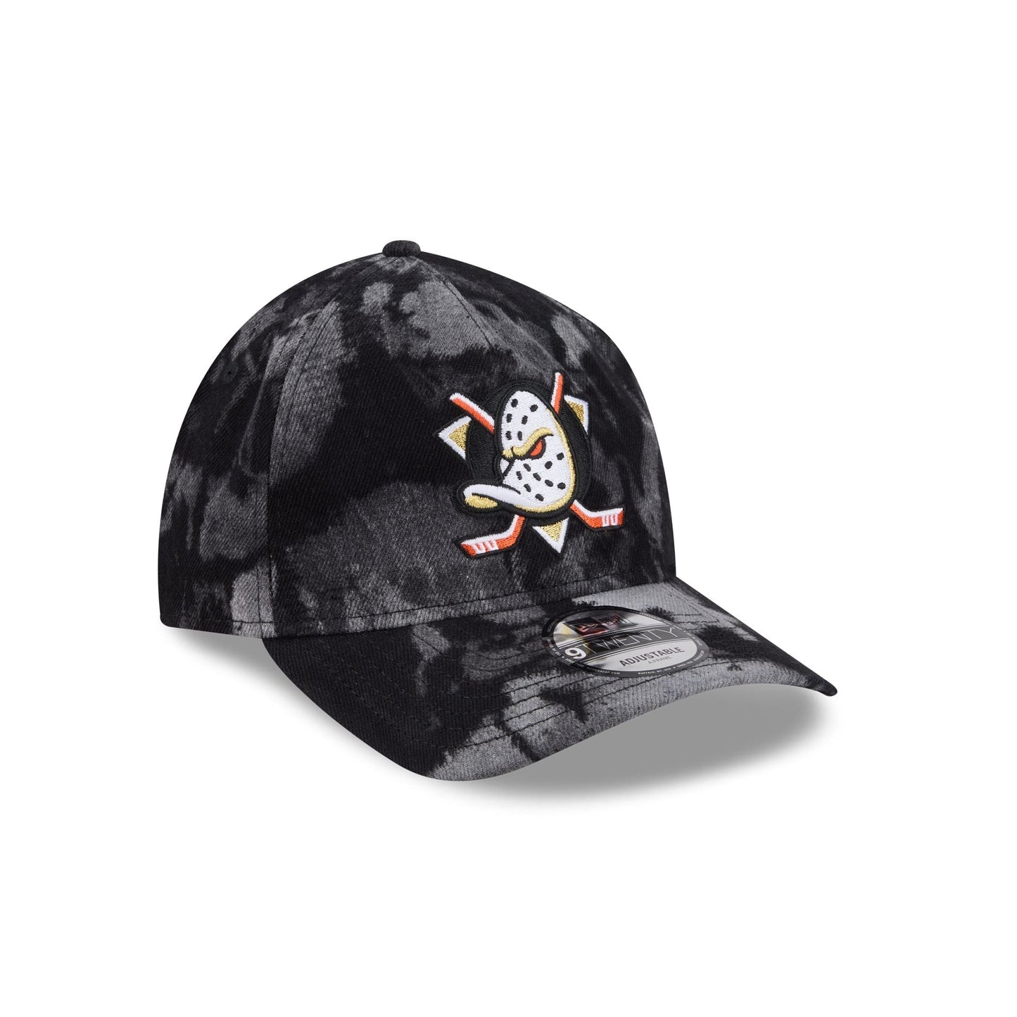 Anaheim Ducks Bleached Denim 9TWENTY A-Frame Adjustable Hat