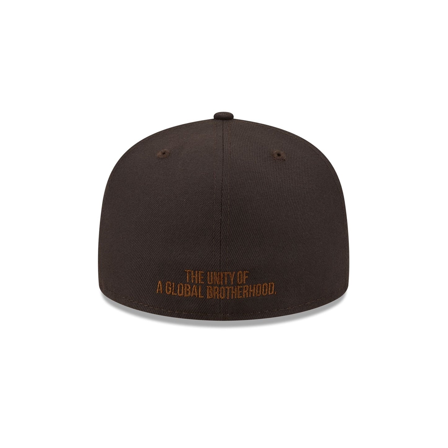 Atlanta Black Crackers Brown Suede 59FIFTY Fitted Hat