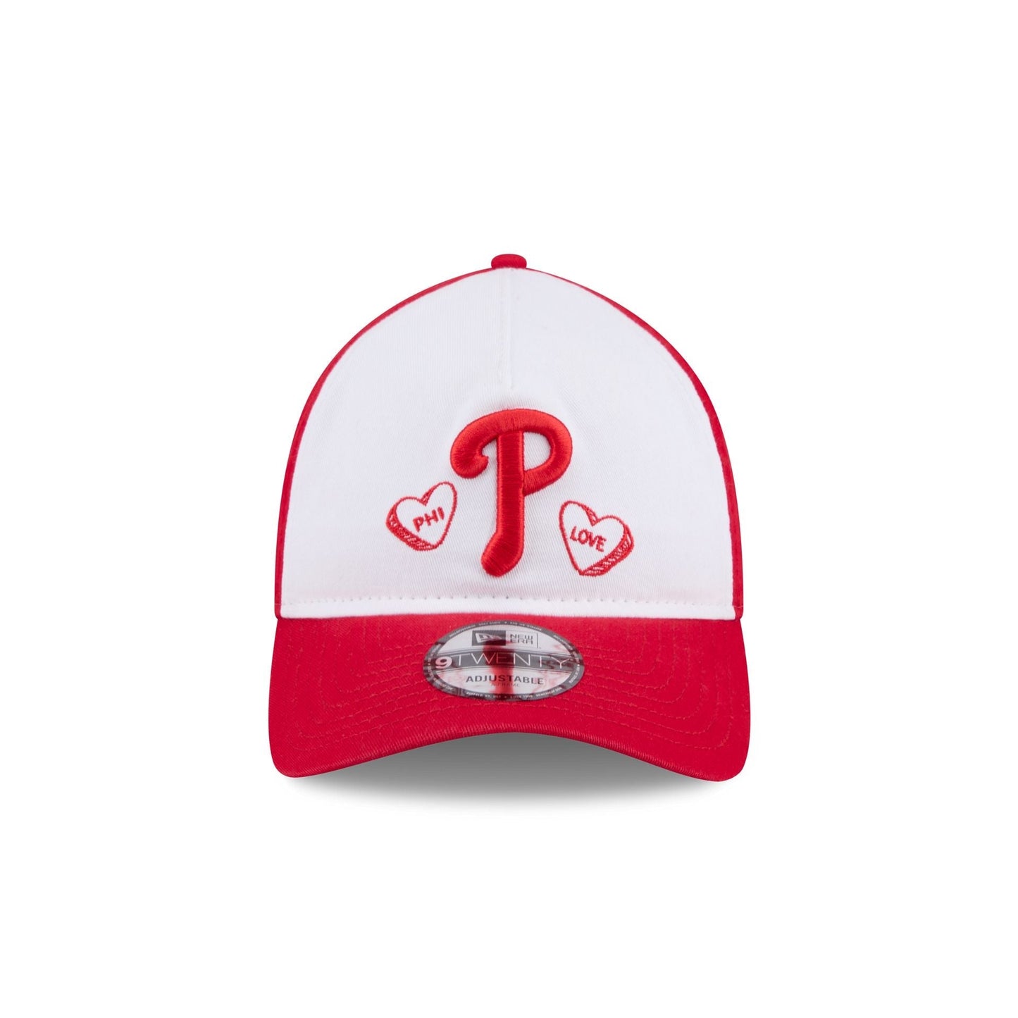 Philadelphia Phillies Conversation Hearts 9TWENTY A-Frame Adjustable Hat