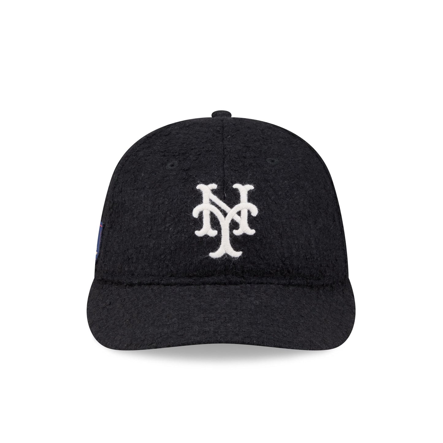 New York Mets Navy Merino & Cashmere Moon Retro Crown 9FIFTY Adjustable Hat