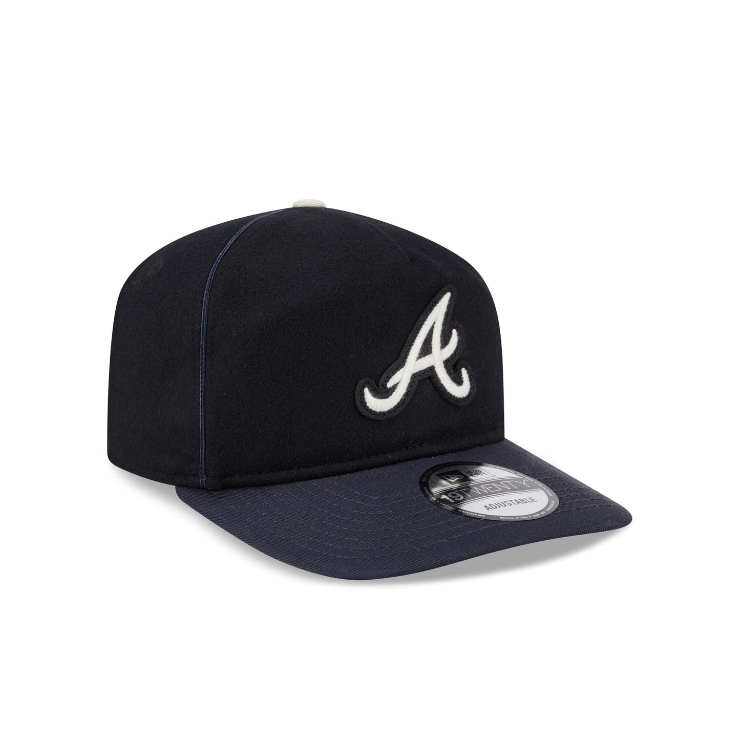 Atlanta Braves Felt Logo 19TWENTY Adjustable Hat