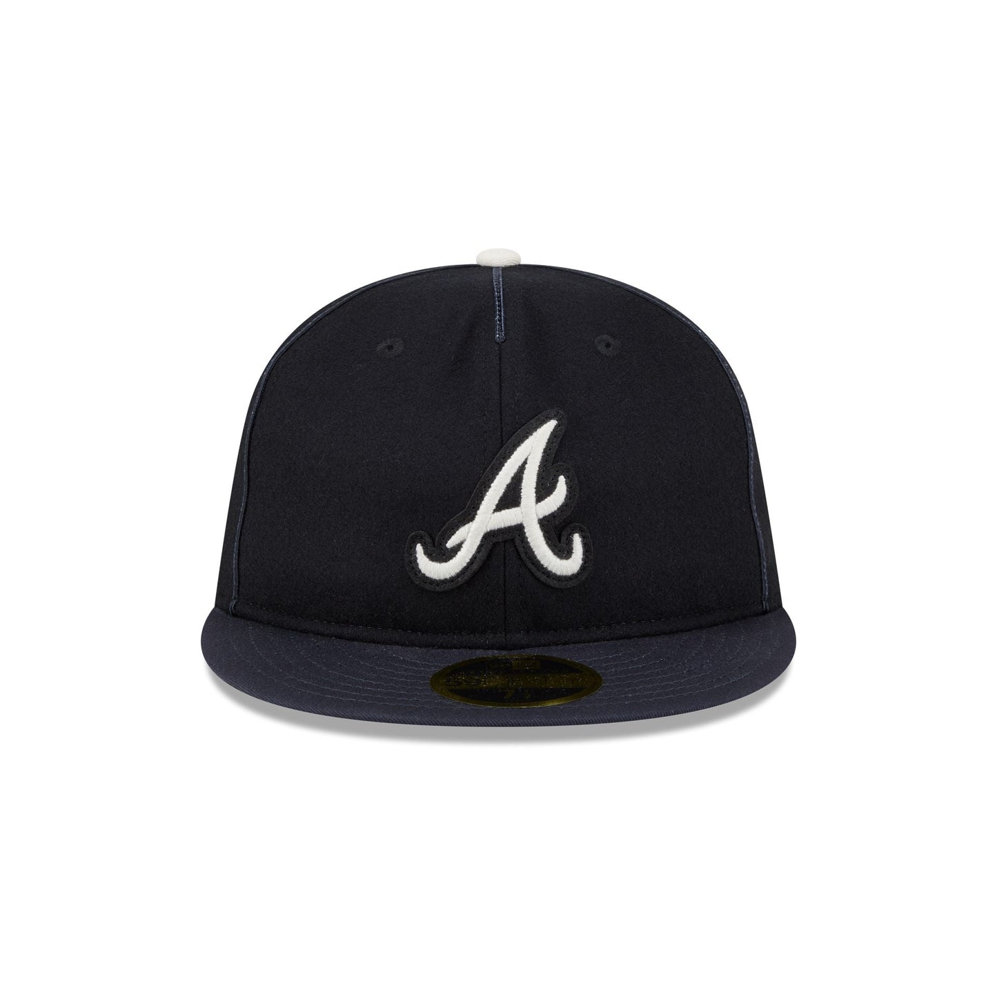Atlanta Braves Felt Logo Retro Crown 59FIFTY Fitted Hat