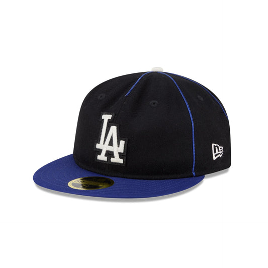 Los Angeles Dodgers Felt Logo Retro Crown 59FIFTY Fitted Hat