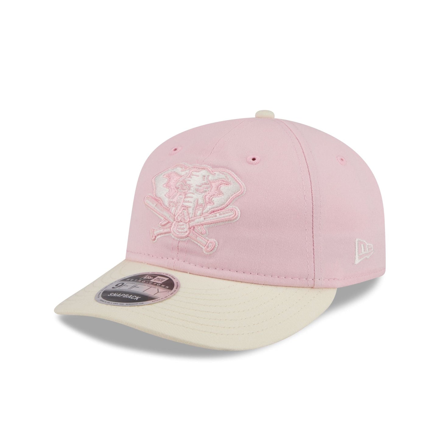 Athletics Light Pink Retro Crown 9FIFTY Snapback Hat