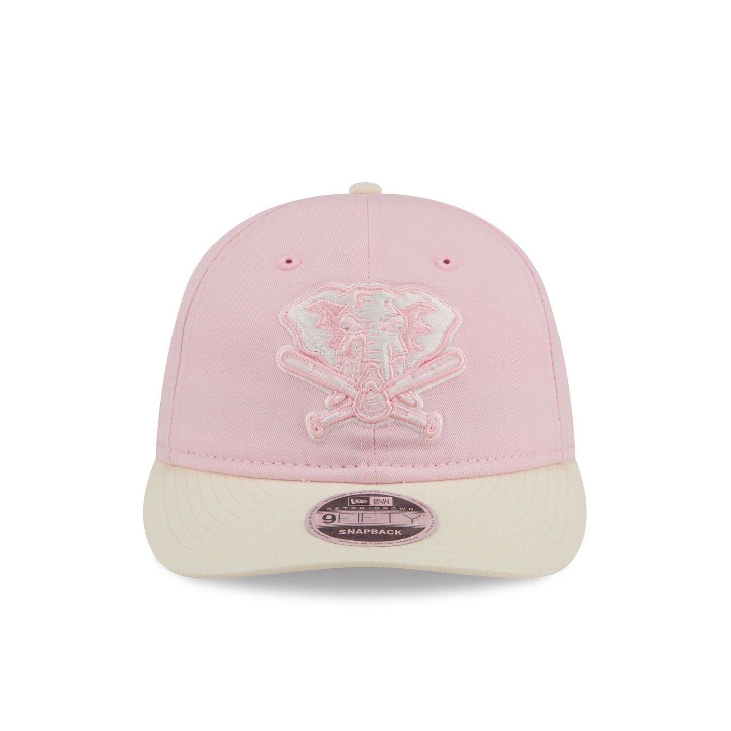 Athletics Light Pink Retro Crown 9FIFTY Snapback Hat