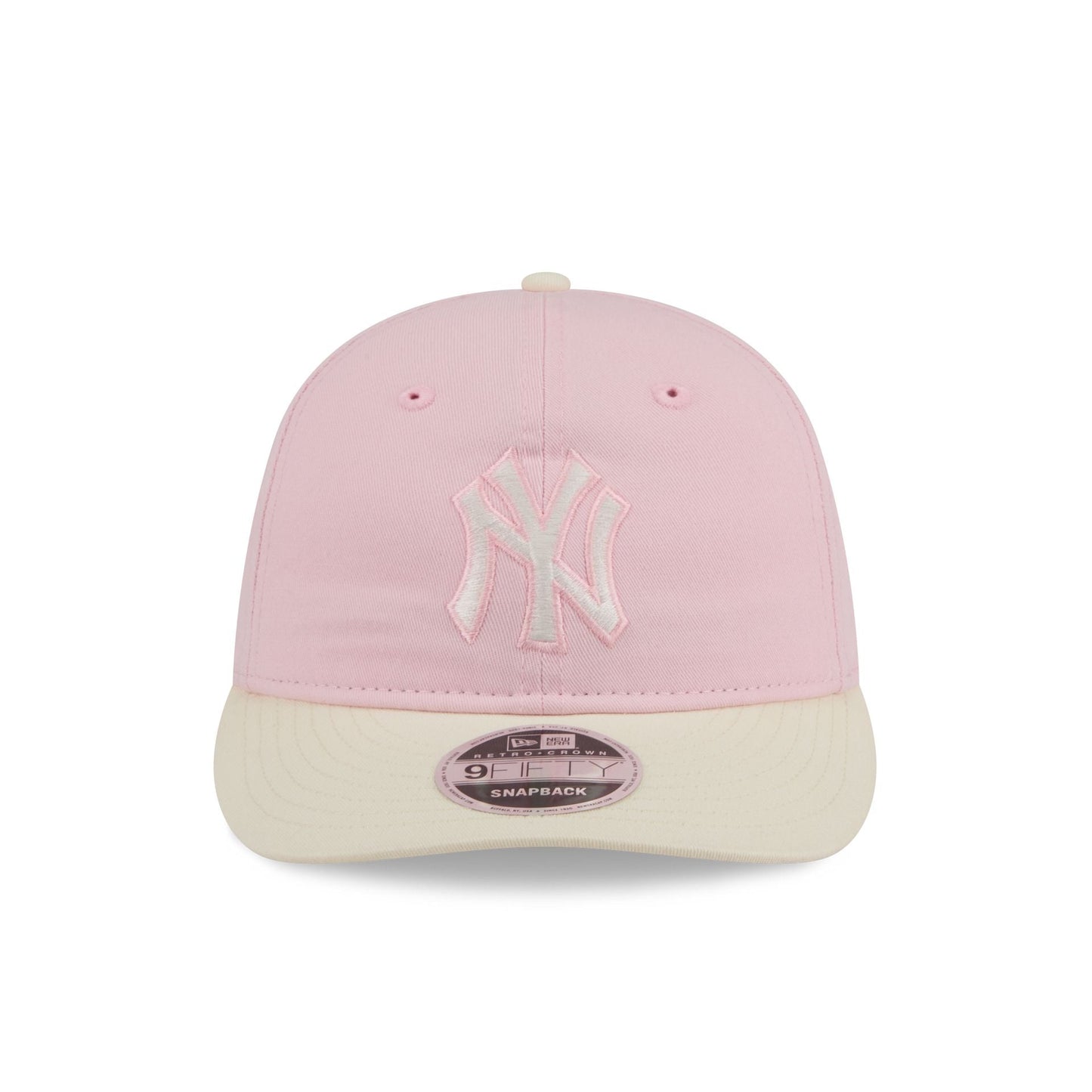 New York Yankees Light Pink Retro Crown 9FIFTY Snapback Hat