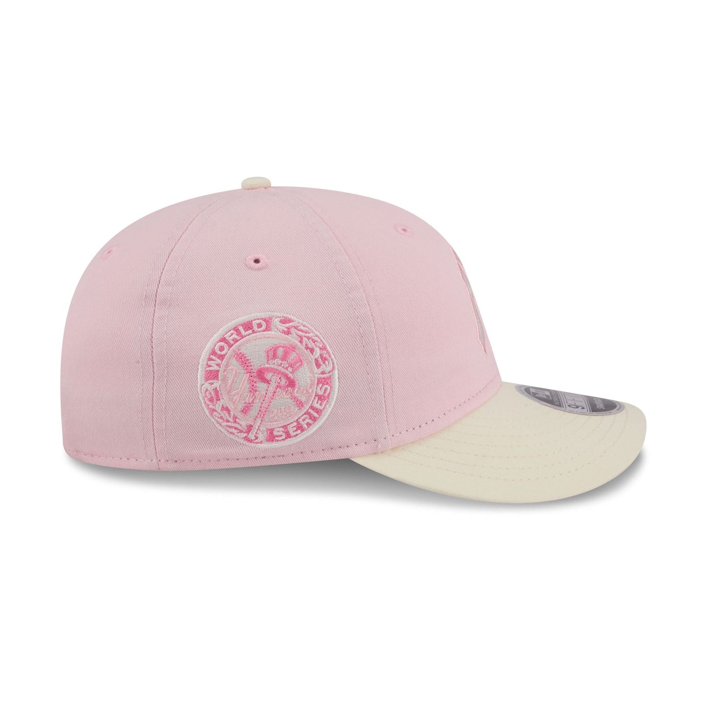 New York Yankees Light Pink Retro Crown 9FIFTY Snapback Hat
