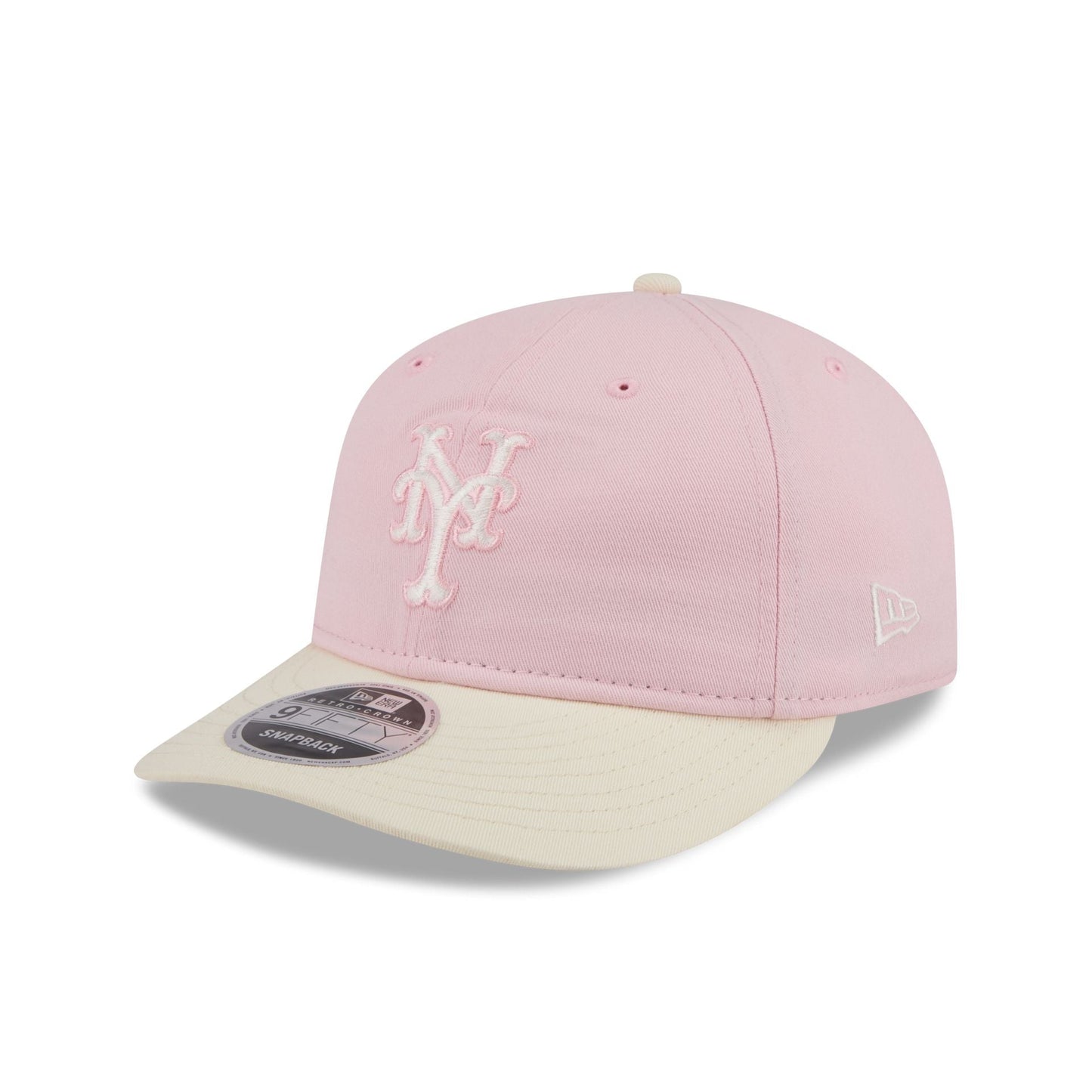 New York Mets Light Pink Retro Crown 9FIFTY Snapback Hat