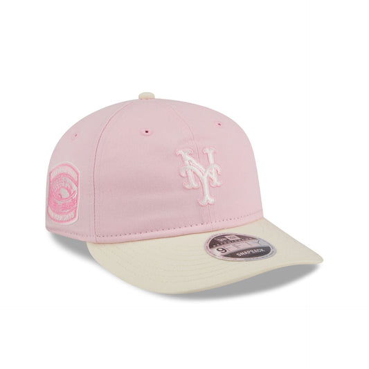 New York Mets Light Pink Retro Crown 9FIFTY Snapback Hat