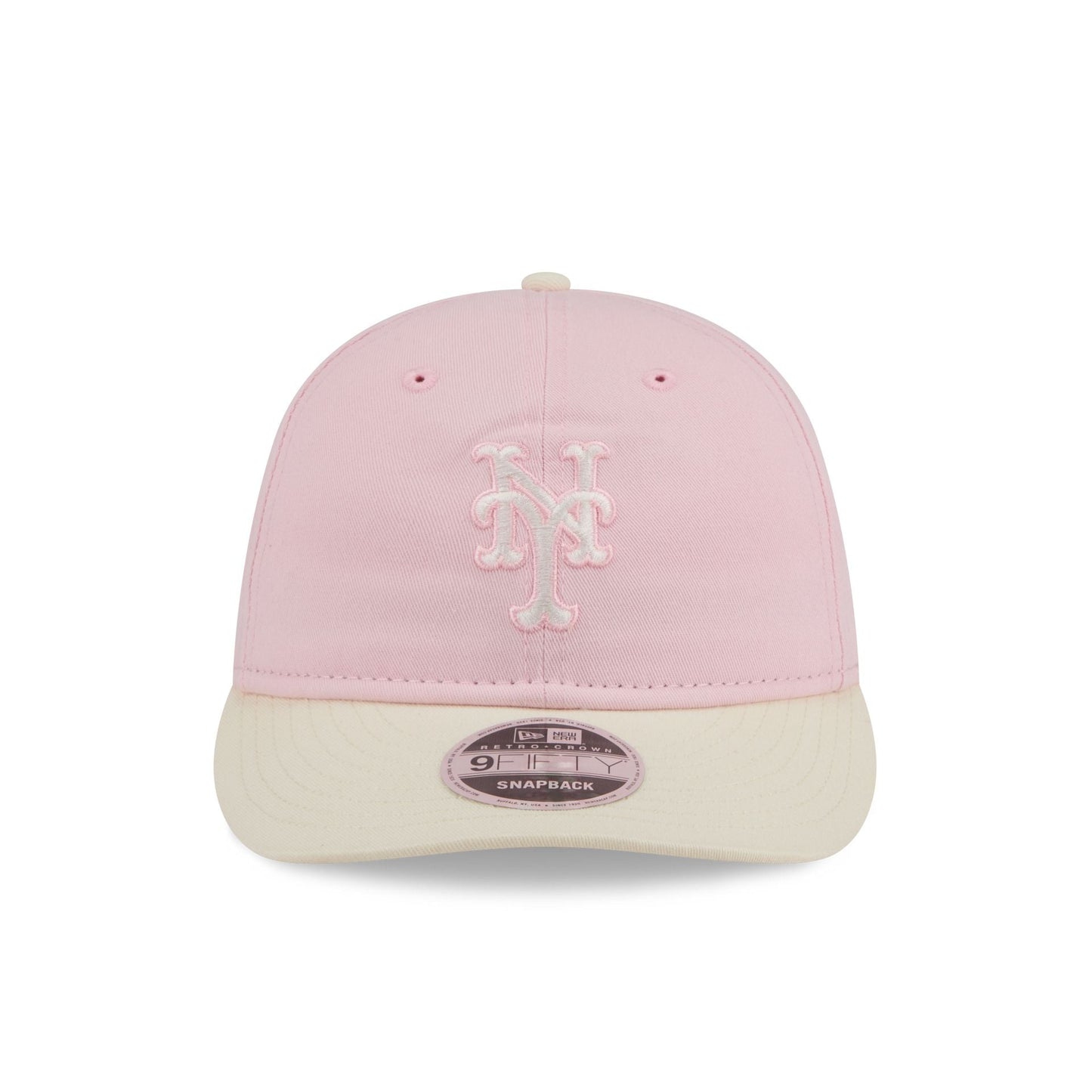New York Mets Light Pink Retro Crown 9FIFTY Snapback Hat