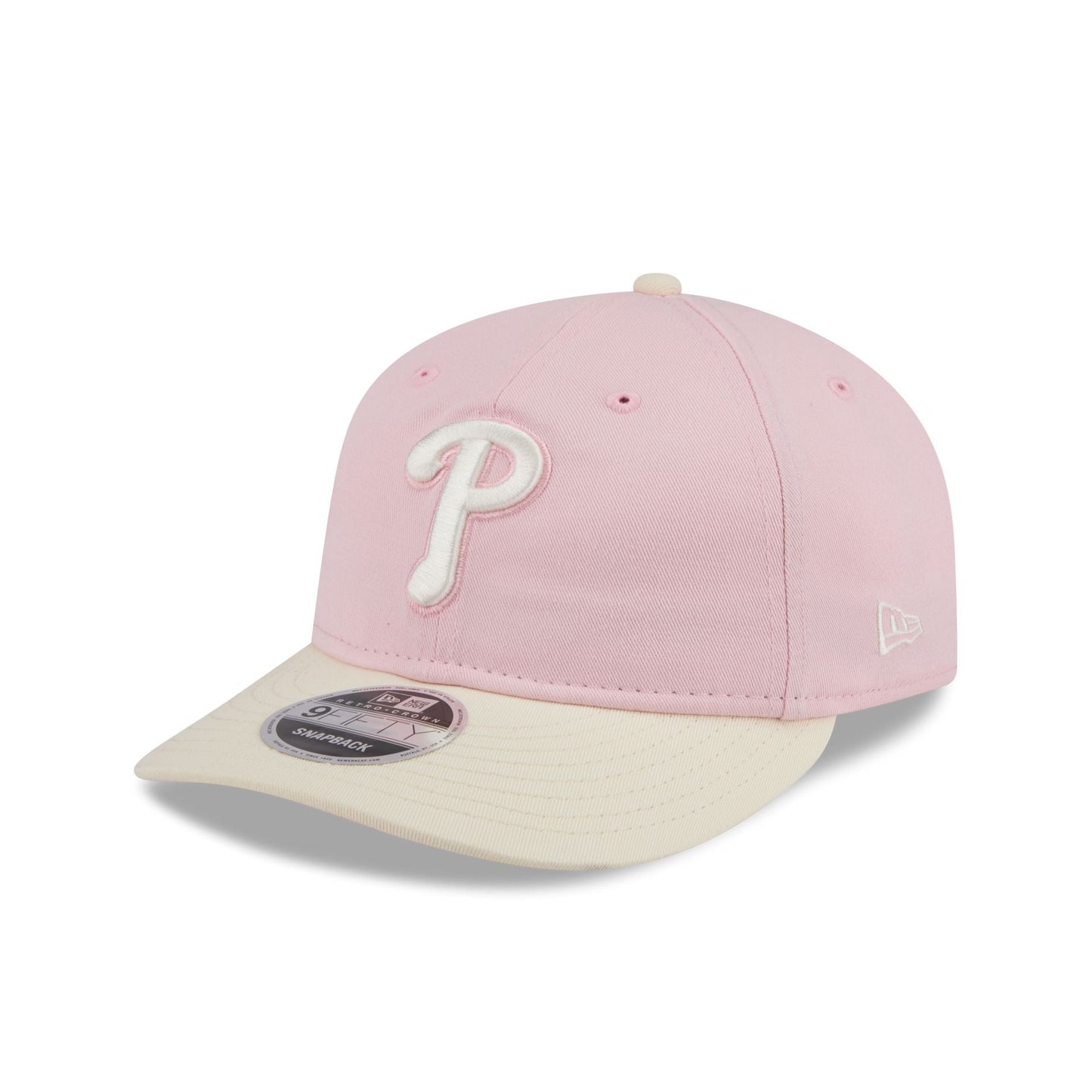Philadelphia Phillies Light Pink Retro Crown 9FIFTY Snapback Hat