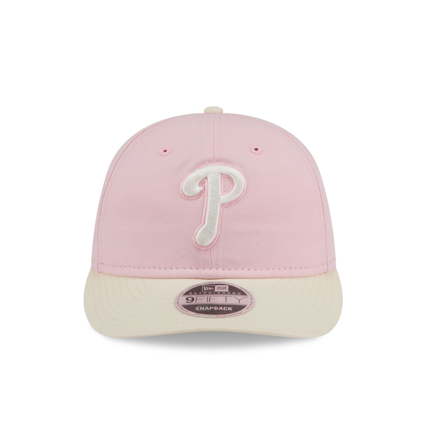 Philadelphia Phillies Light Pink Retro Crown 9FIFTY Snapback Hat