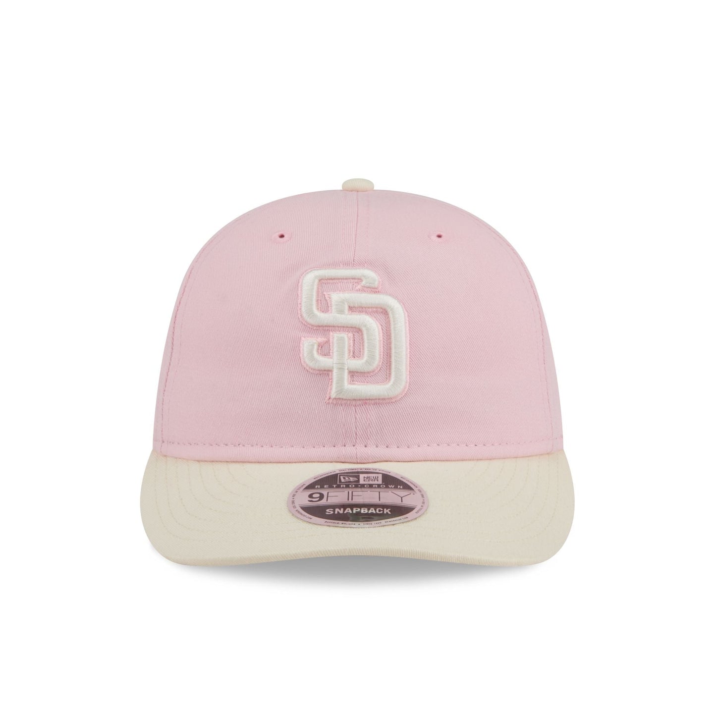 San Diego Padres Light Pink Retro Crown 9FIFTY Snapback Hat