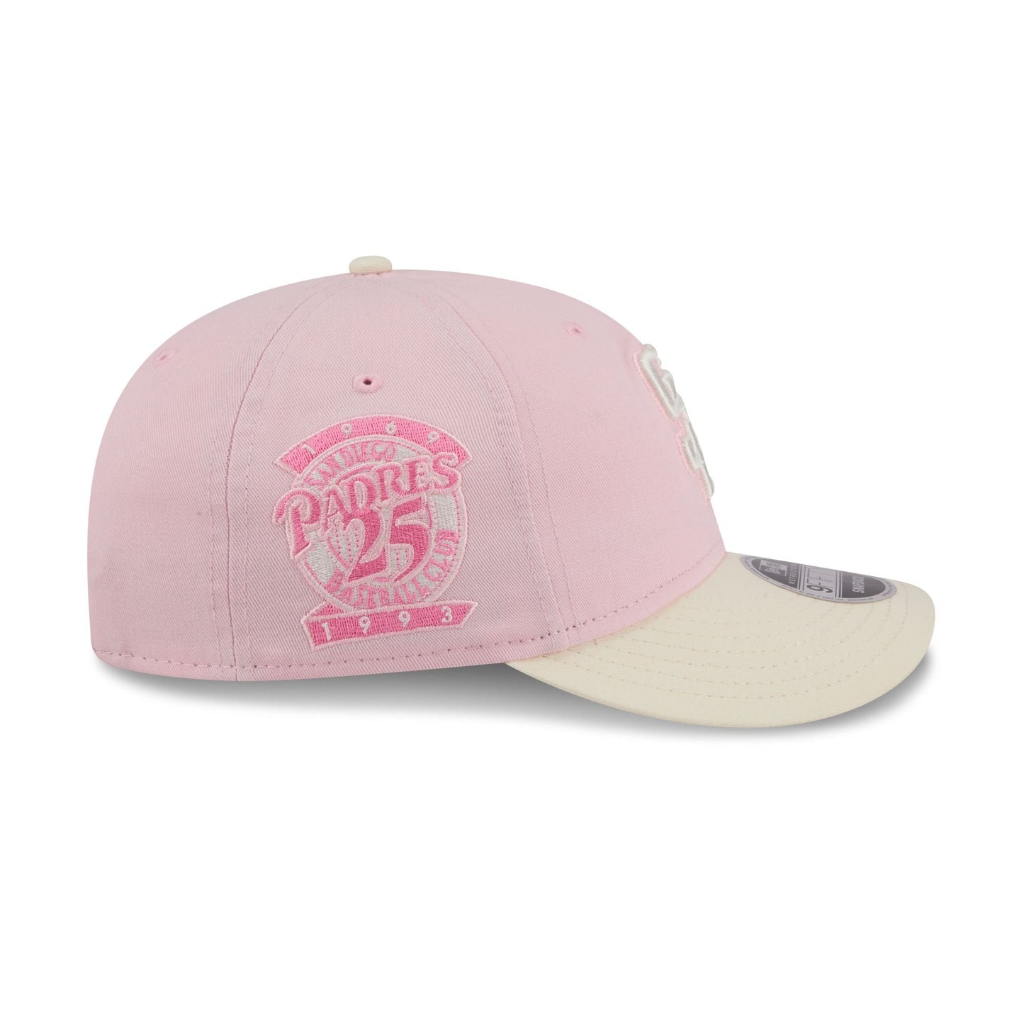 San Diego Padres Light Pink Retro Crown 9FIFTY Snapback Hat