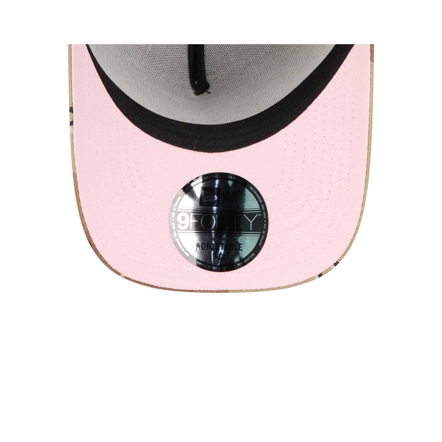 New York Mets Camo Hearts 9FORTY A-Frame Snapback Hat