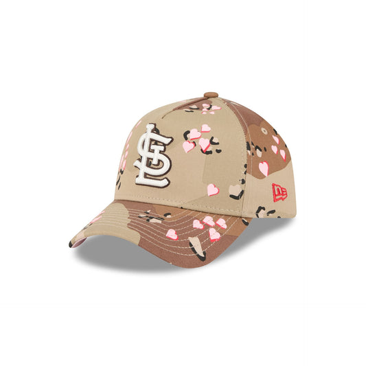 St. Louis Cardinals Camo Hearts 9FORTY A-Frame Snapback Hat