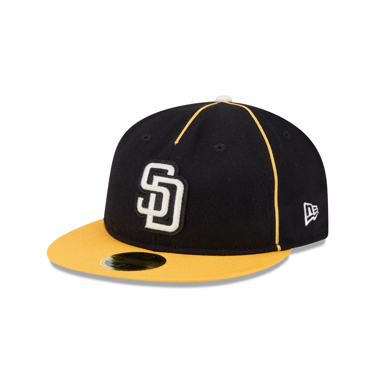 San Diego Padres Felt Logo Retro Crown 59FIFTY Fitted Hat