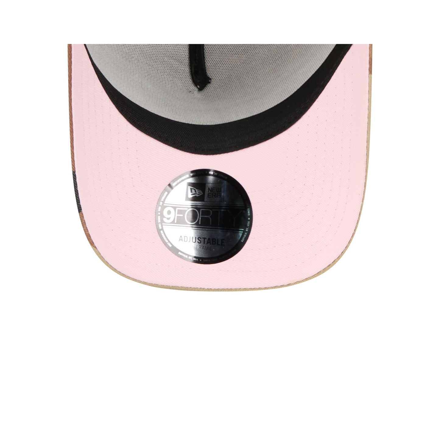 Miami Marlins Camo Hearts 9FORTY A-Frame Snapback Hat