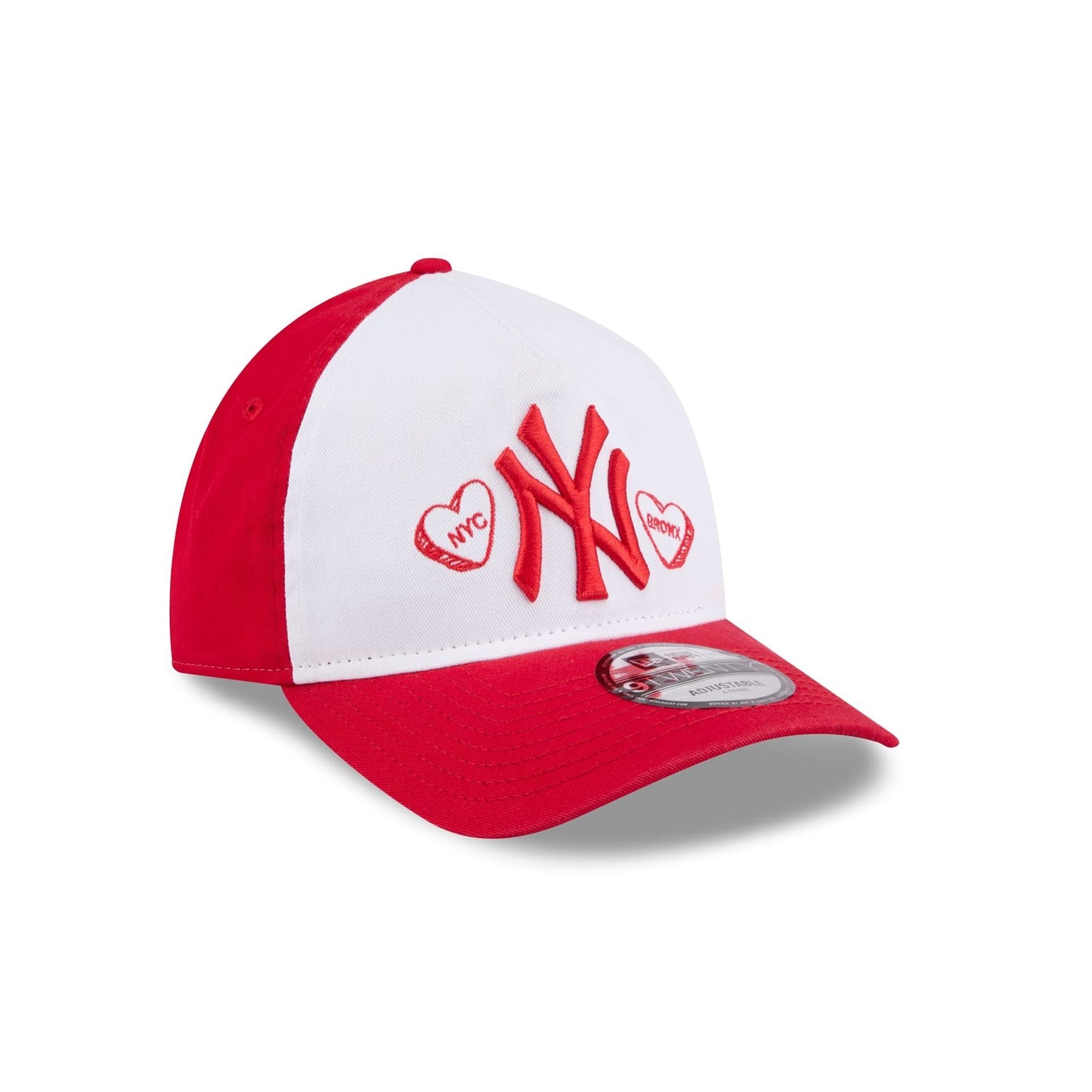 New York Yankees Conversation Hearts 9TWENTY A-Frame Adjustable Hat
