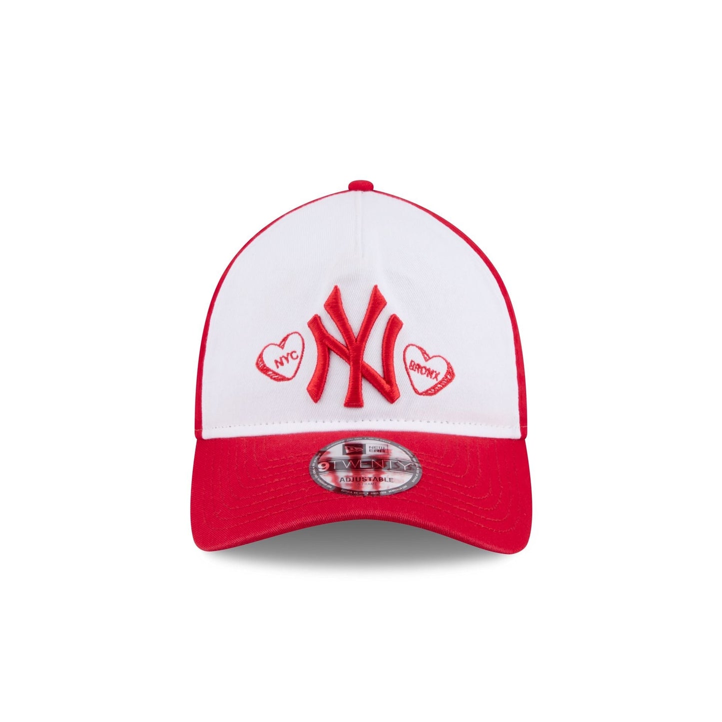 New York Yankees Conversation Hearts 9TWENTY A-Frame Adjustable Hat