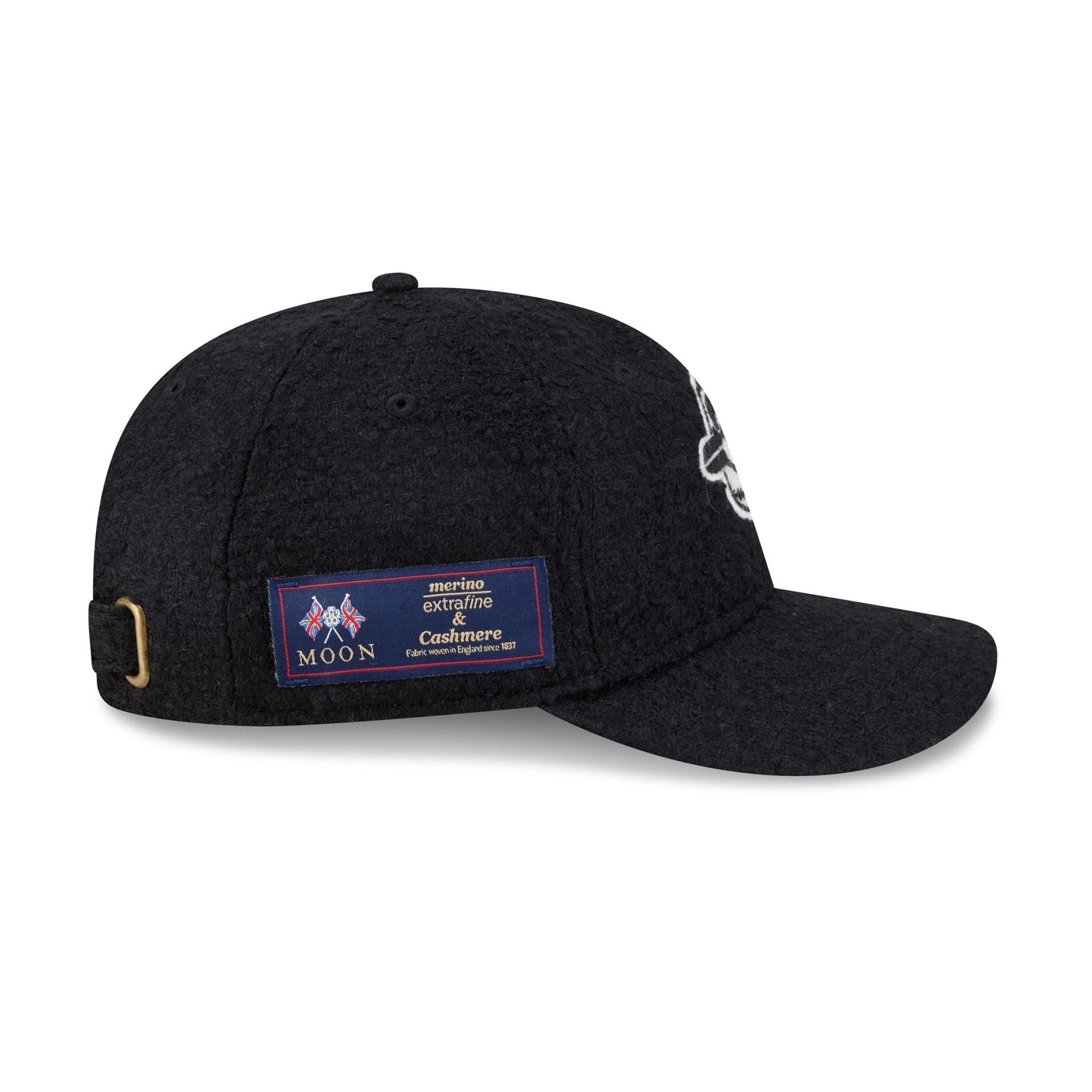 Toronto Blue Jays Navy Merino & Cashmere Moon Retro Crown 9FIFTY Adjustable Hat