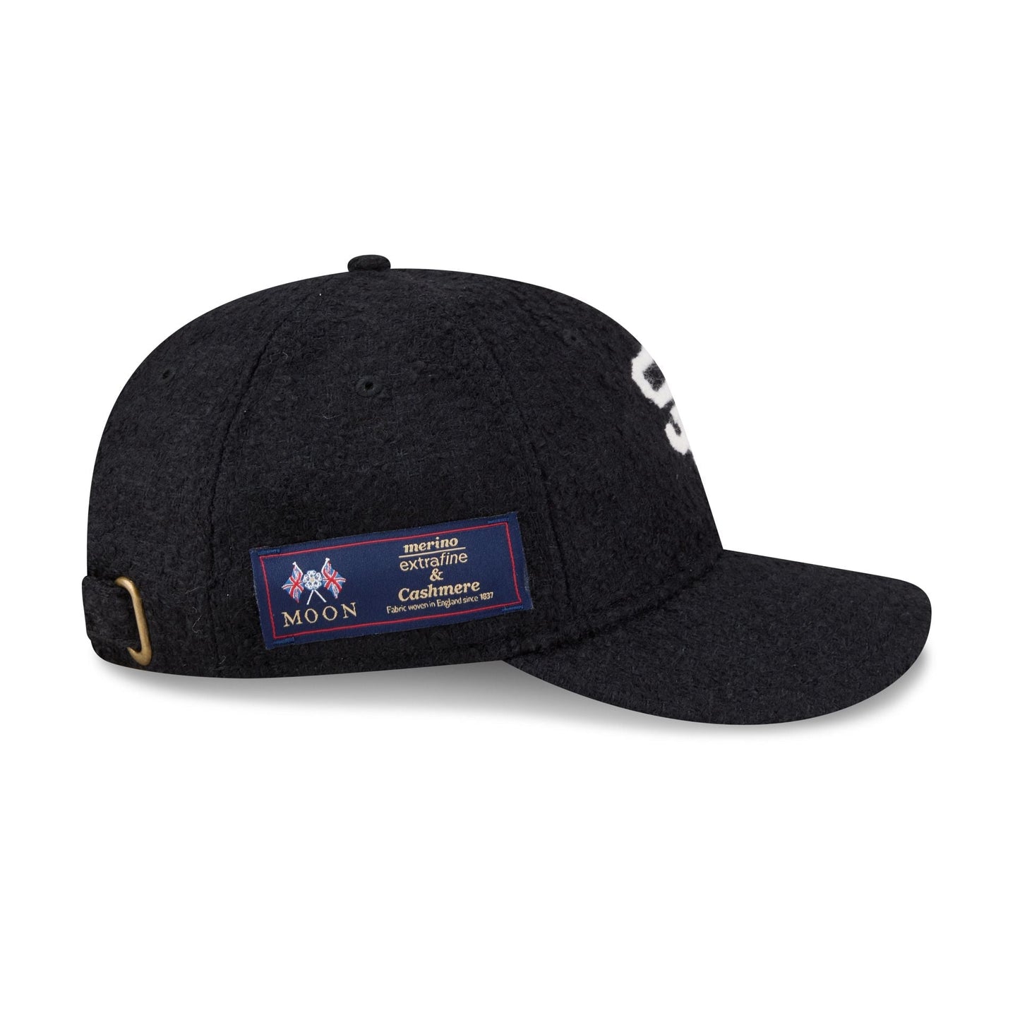 San Diego Padres Navy Merino & Cashmere Moon Retro Crown 9FIFTY Adjustable Hat