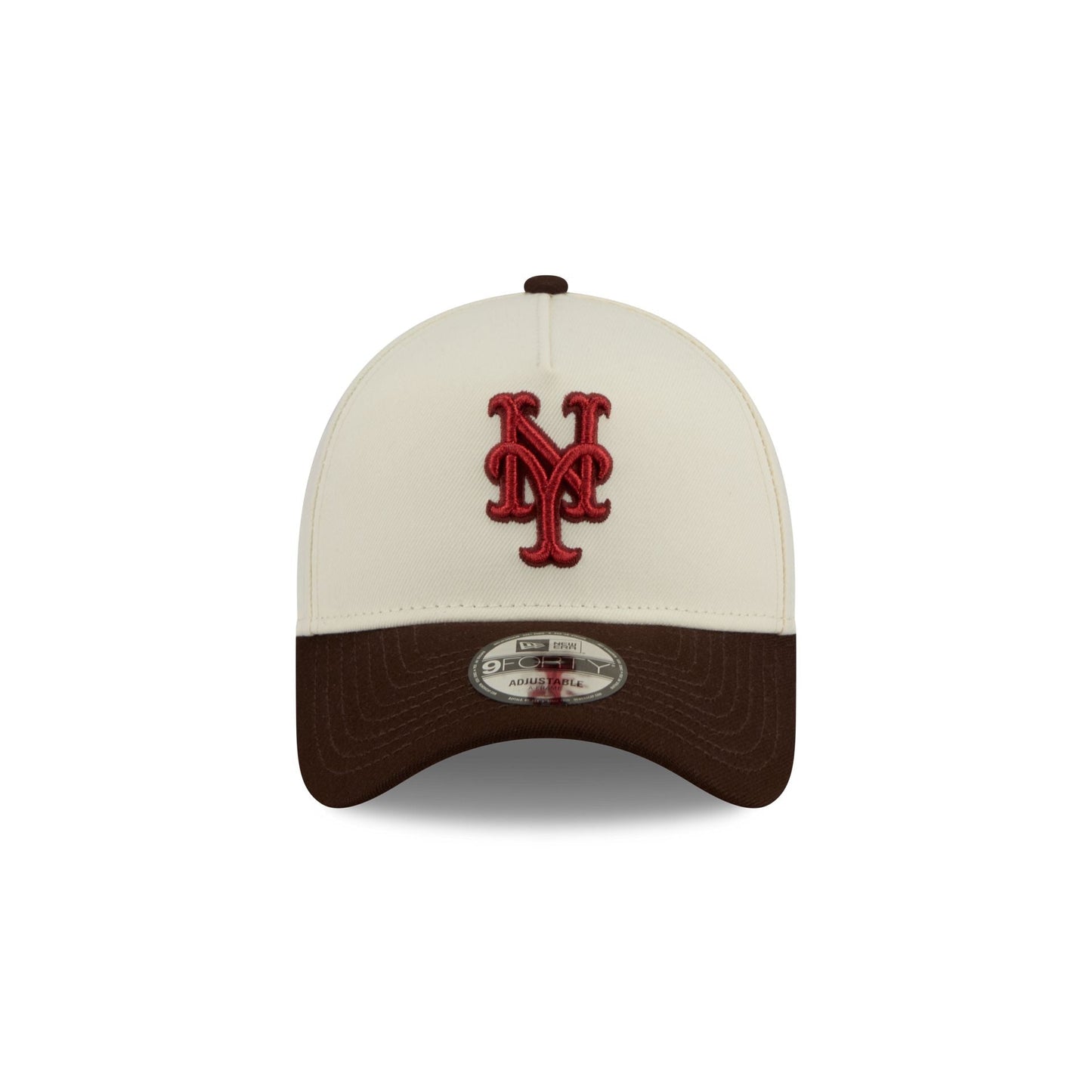 New York Mets City Script 9FORTY A-Frame Snapback Hat