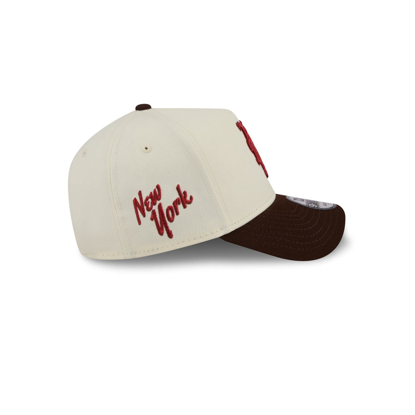 New York Mets City Script 9FORTY A-Frame Snapback Hat