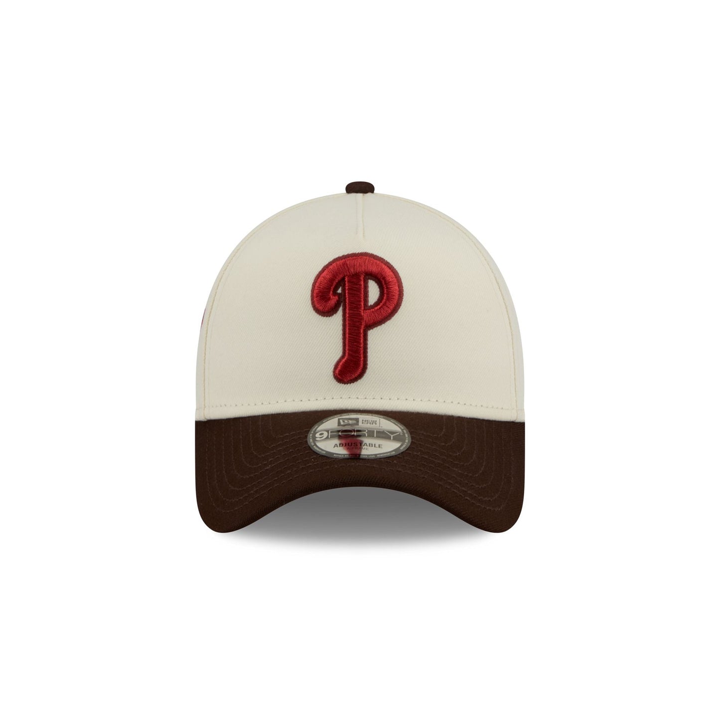 Philadelphia Phillies City Script 9FORTY A-Frame Snapback Hat
