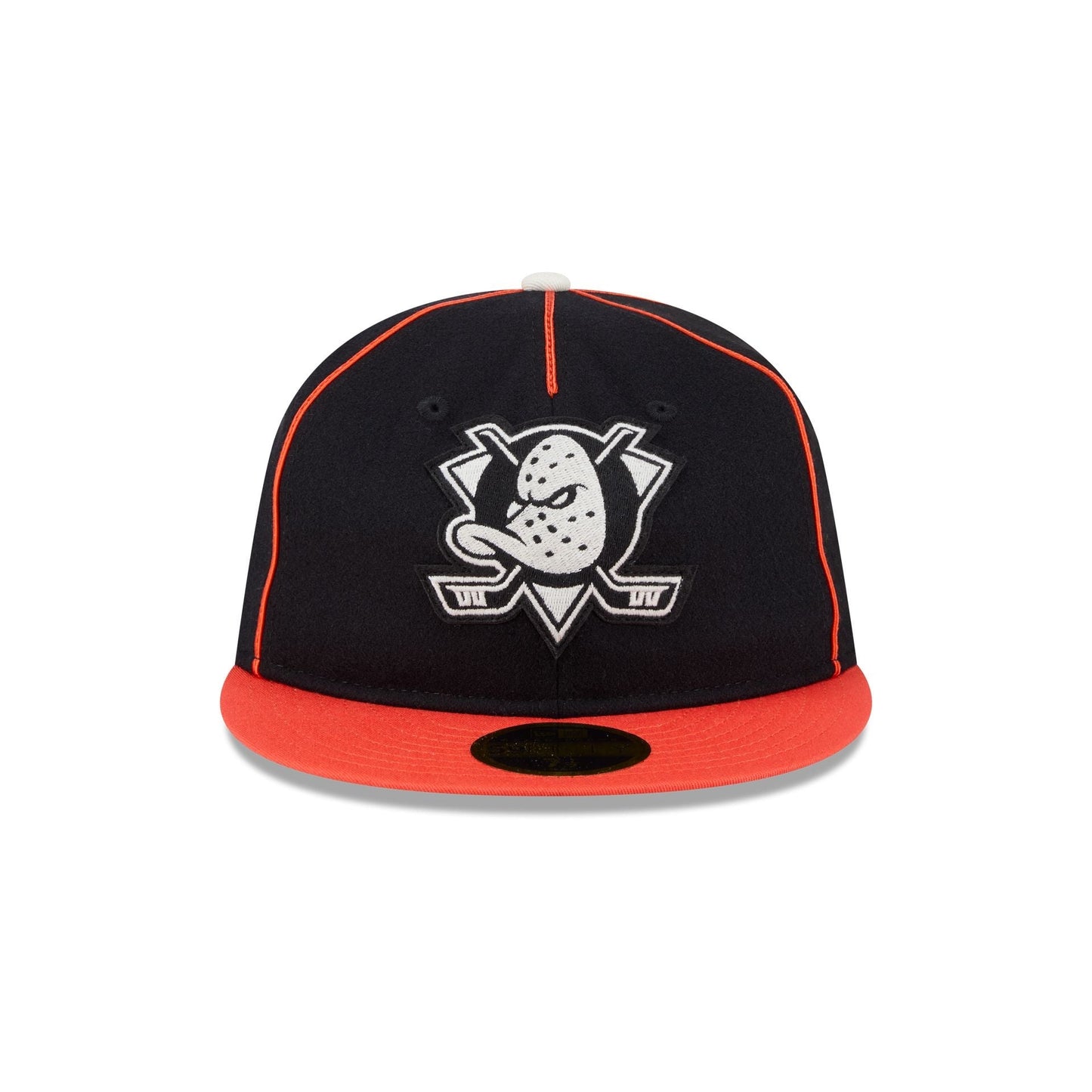 Anaheim Ducks Felt Logo Retro Crown 59FIFTY Fitted Hat